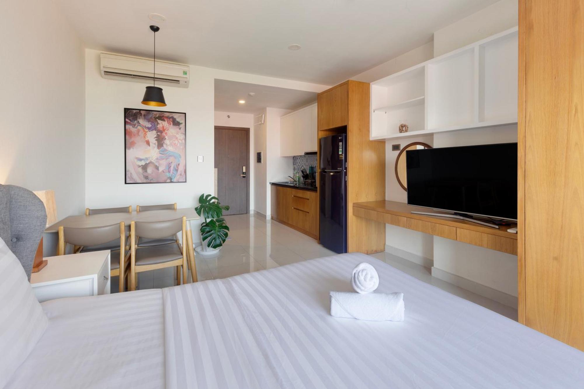 הו צ'י מין סיטי Smile Home - Saigonroyal - Tresor Apartment - Center District 4 מראה חיצוני תמונה