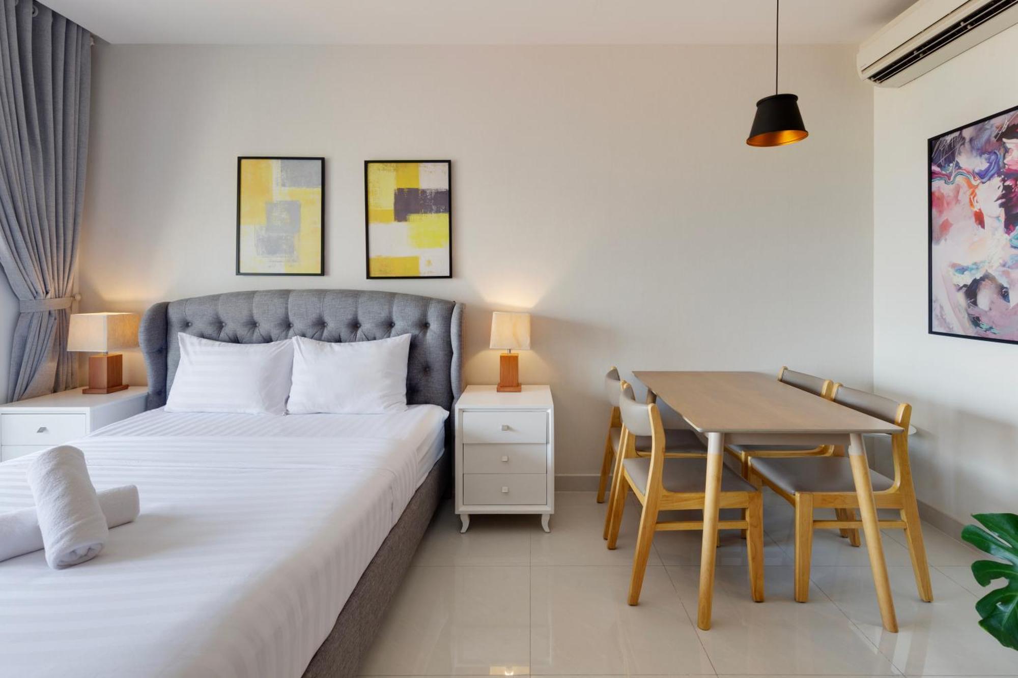 הו צ'י מין סיטי Smile Home - Saigonroyal - Tresor Apartment - Center District 4 מראה חיצוני תמונה