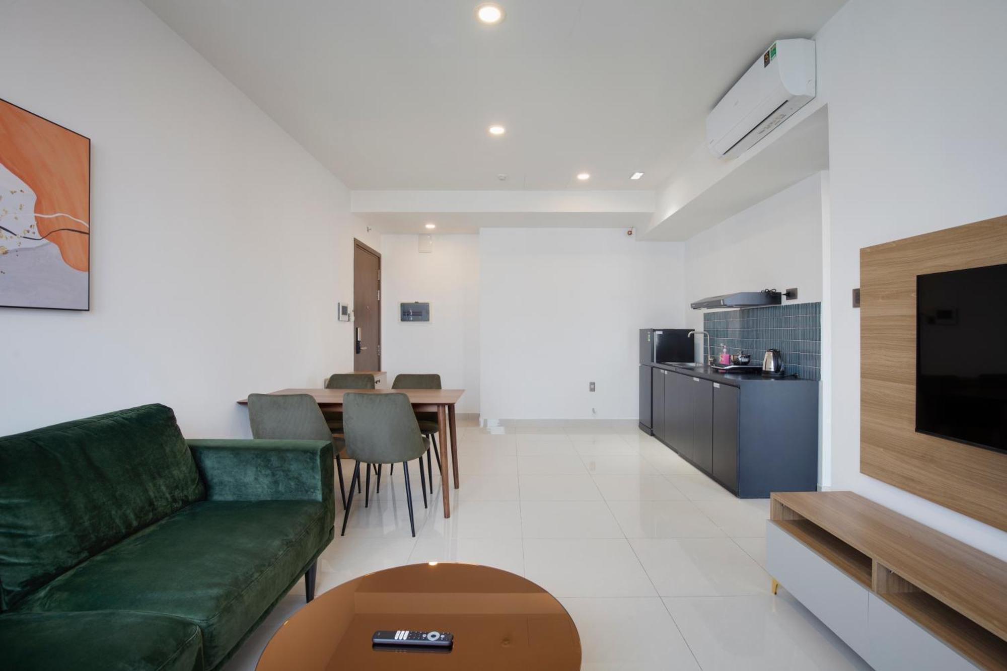 הו צ'י מין סיטי Smile Home - Saigonroyal - Tresor Apartment - Center District 4 מראה חיצוני תמונה