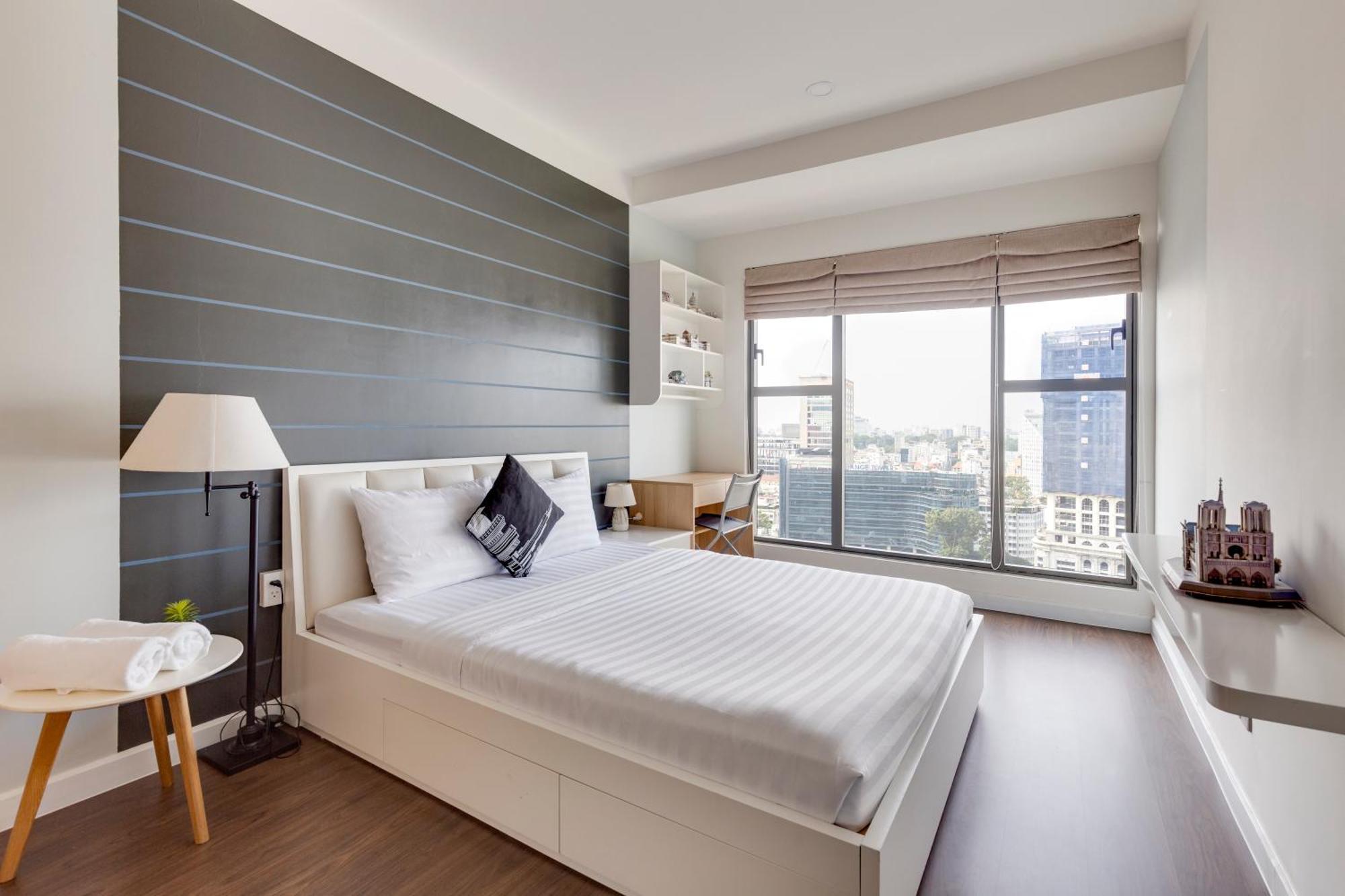 הו צ'י מין סיטי Smile Home - Saigonroyal - Tresor Apartment - Center District 4 מראה חיצוני תמונה