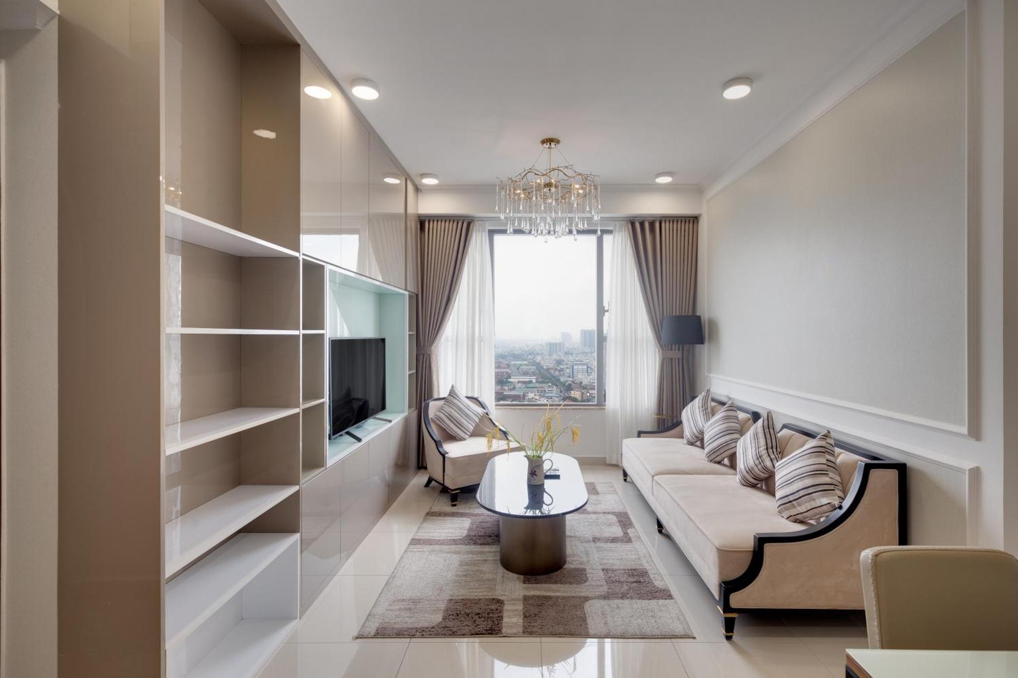 הו צ'י מין סיטי Smile Home - Saigonroyal - Tresor Apartment - Center District 4 מראה חיצוני תמונה