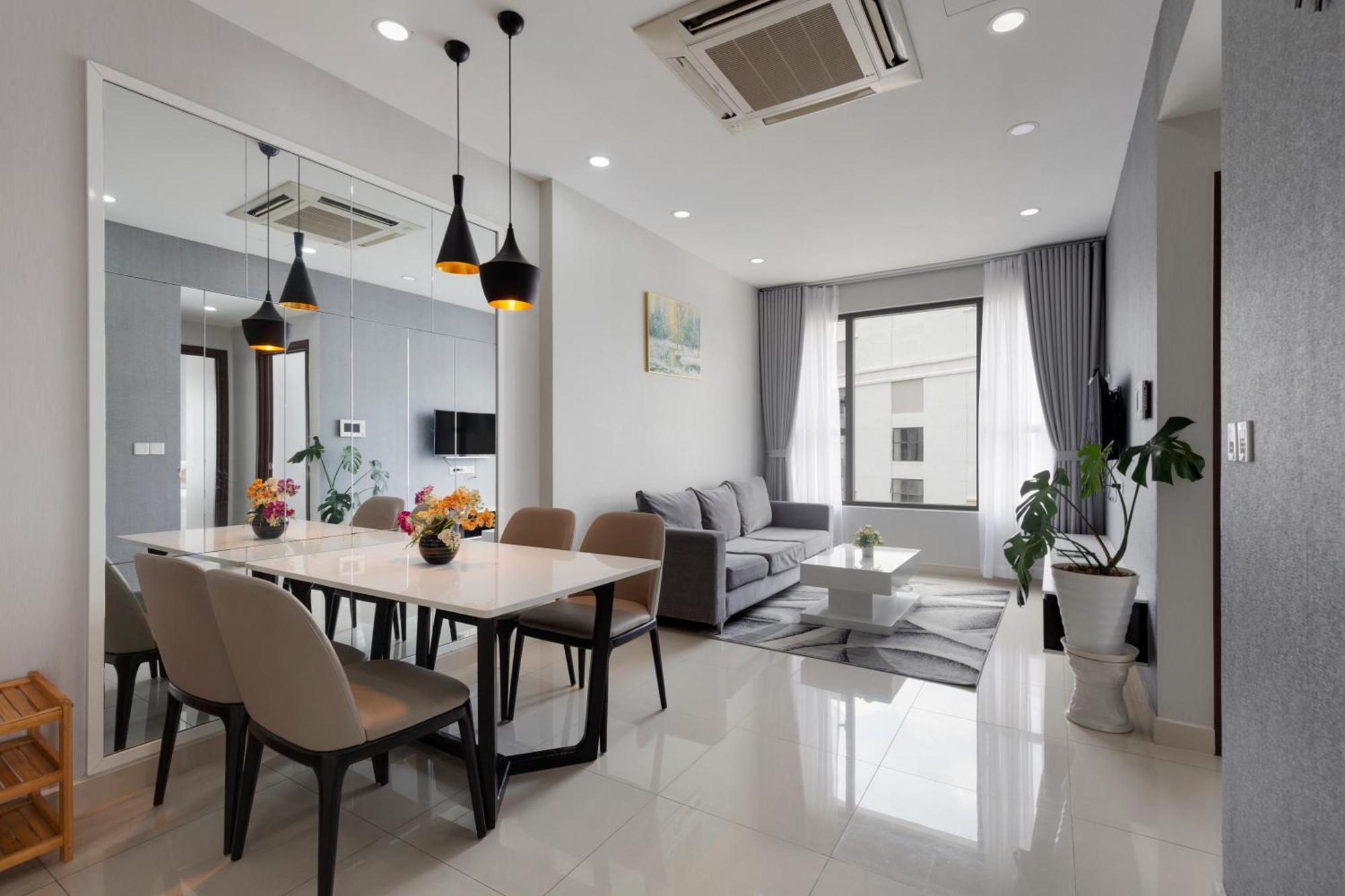 הו צ'י מין סיטי Smile Home - Saigonroyal - Tresor Apartment - Center District 4 מראה חיצוני תמונה