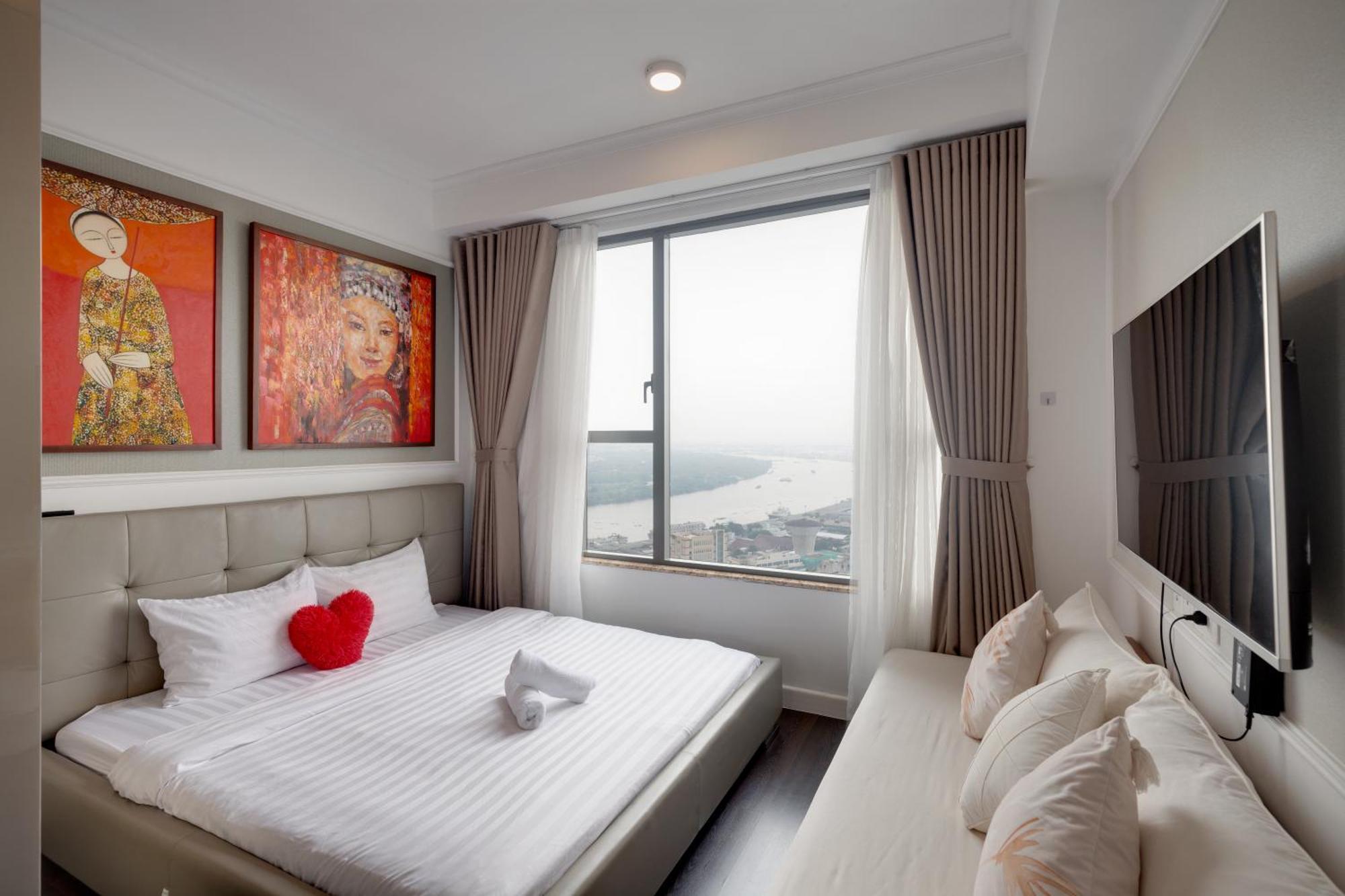 הו צ'י מין סיטי Smile Home - Saigonroyal - Tresor Apartment - Center District 4 מראה חיצוני תמונה