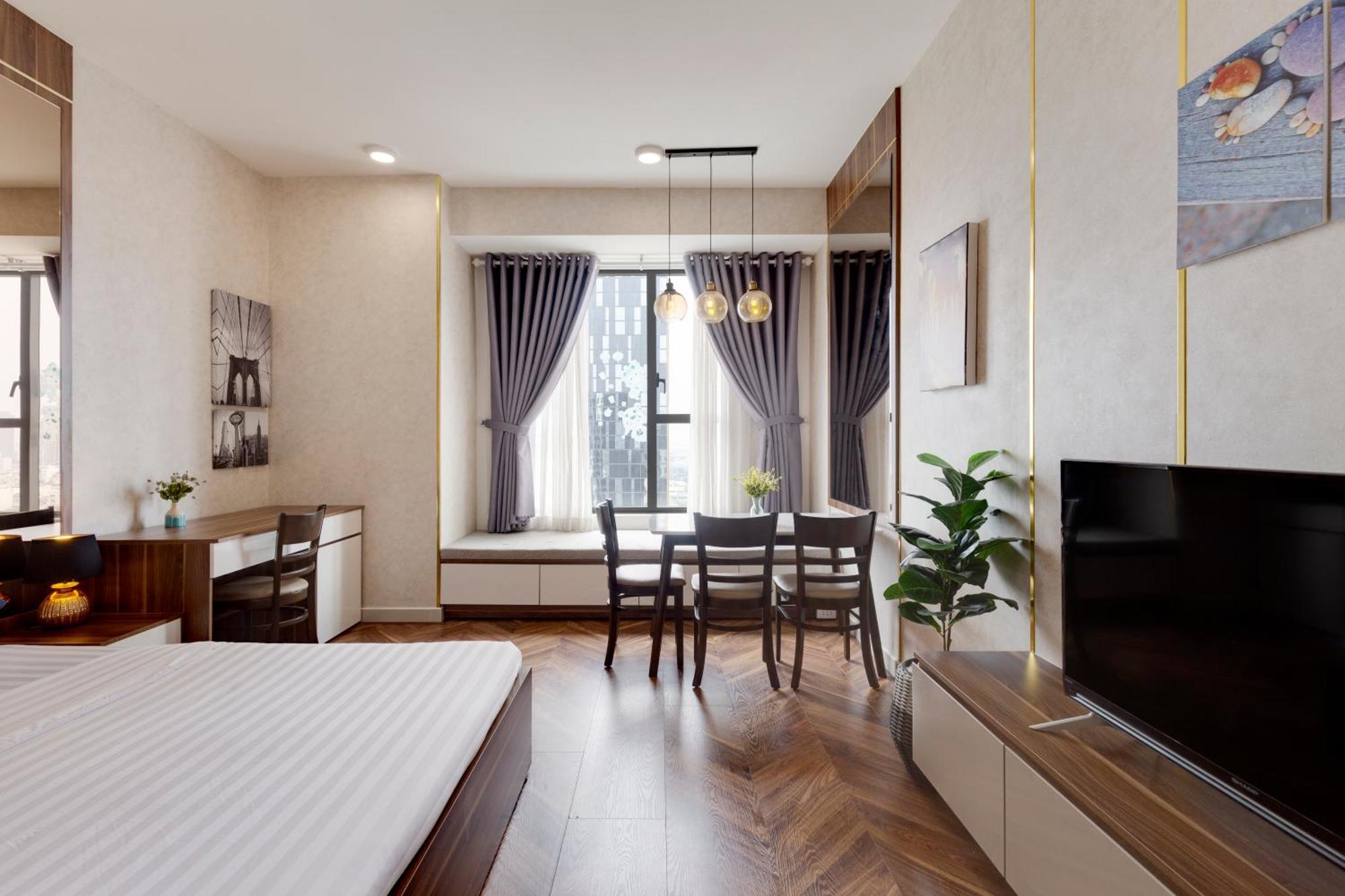 הו צ'י מין סיטי Smile Home - Saigonroyal - Tresor Apartment - Center District 4 מראה חיצוני תמונה